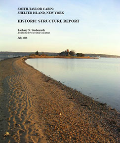Front cover of the Historic Structure Report