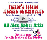 View a slide show of the Andrew Arkin Clambake with sound from the event